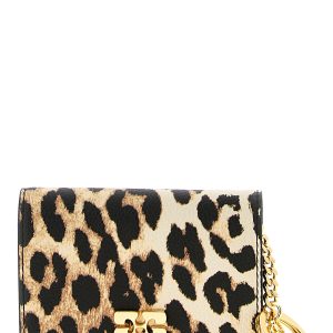 'Leopard' print card holder