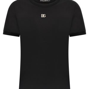 Rhinestone logo T-shirt