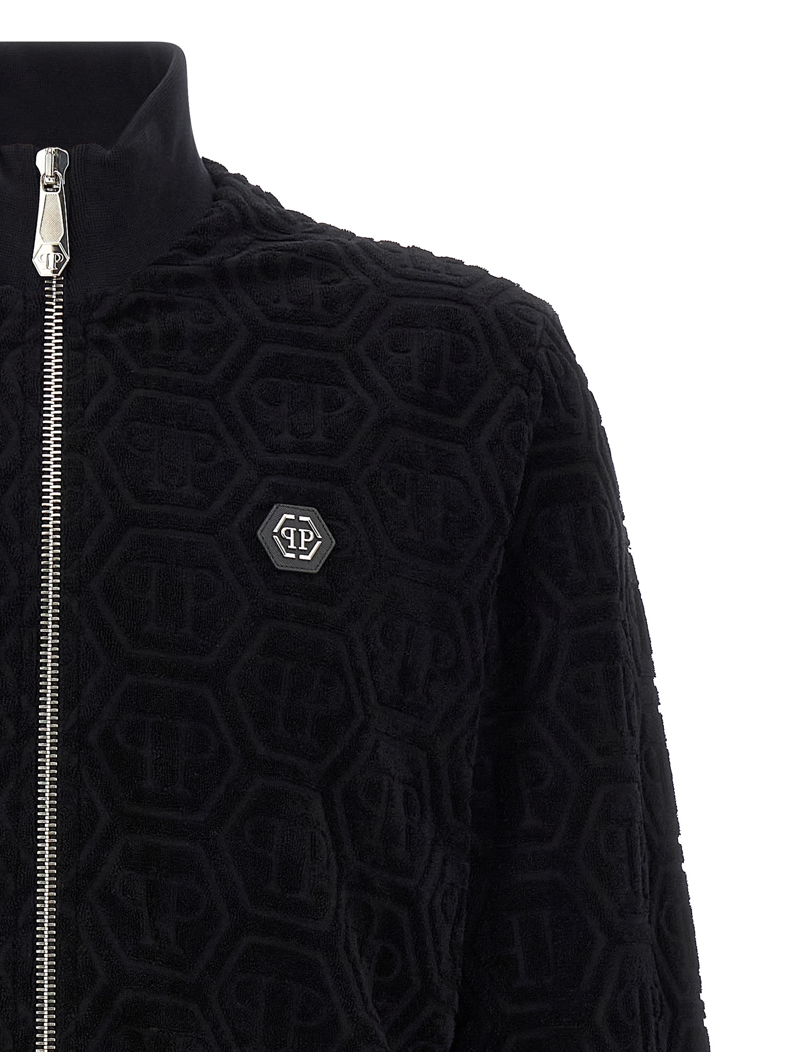 Jacquard monogram sweatshirt - immagine 3