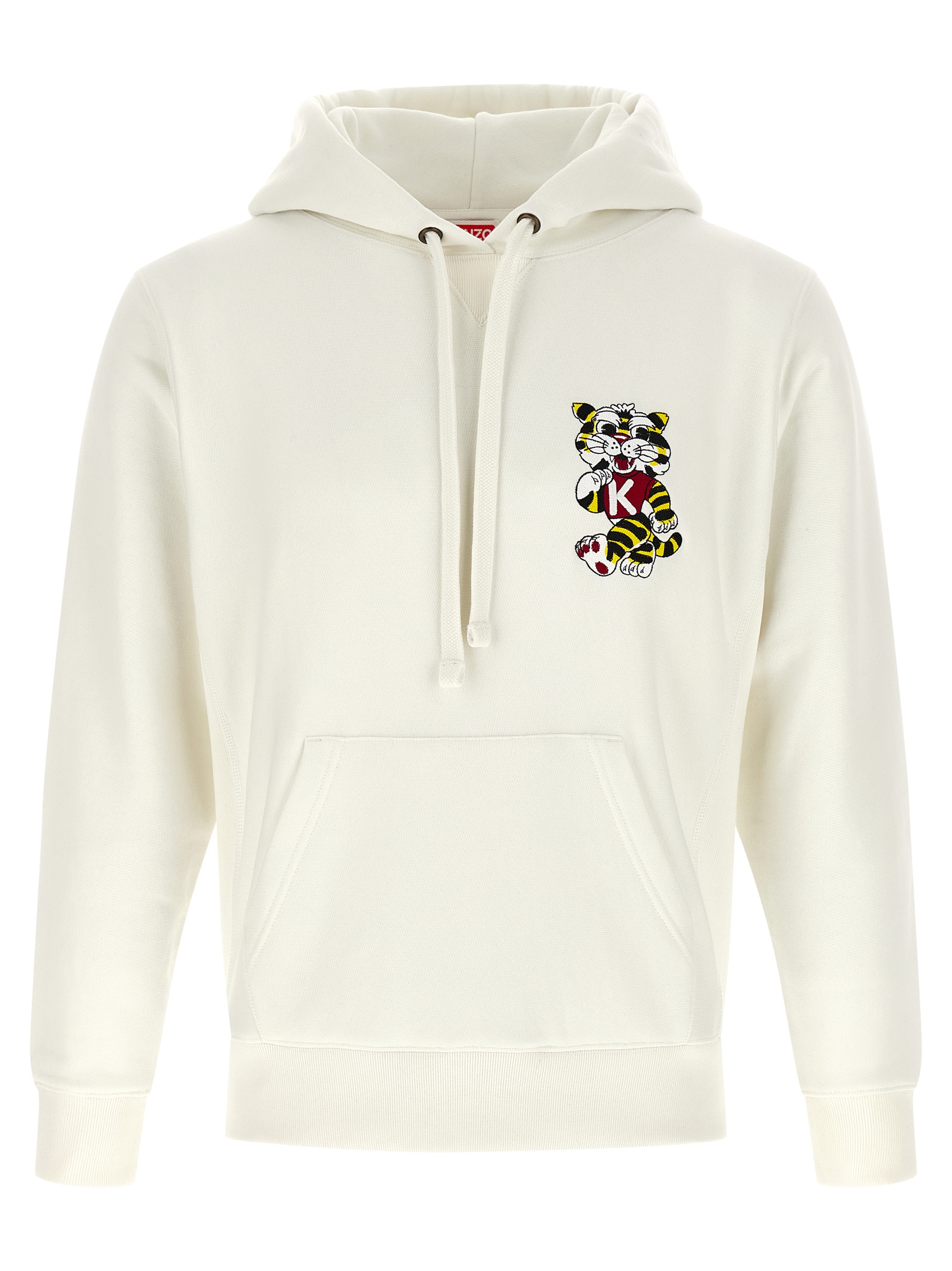 'Wild Tiger Embroidered' hoodie