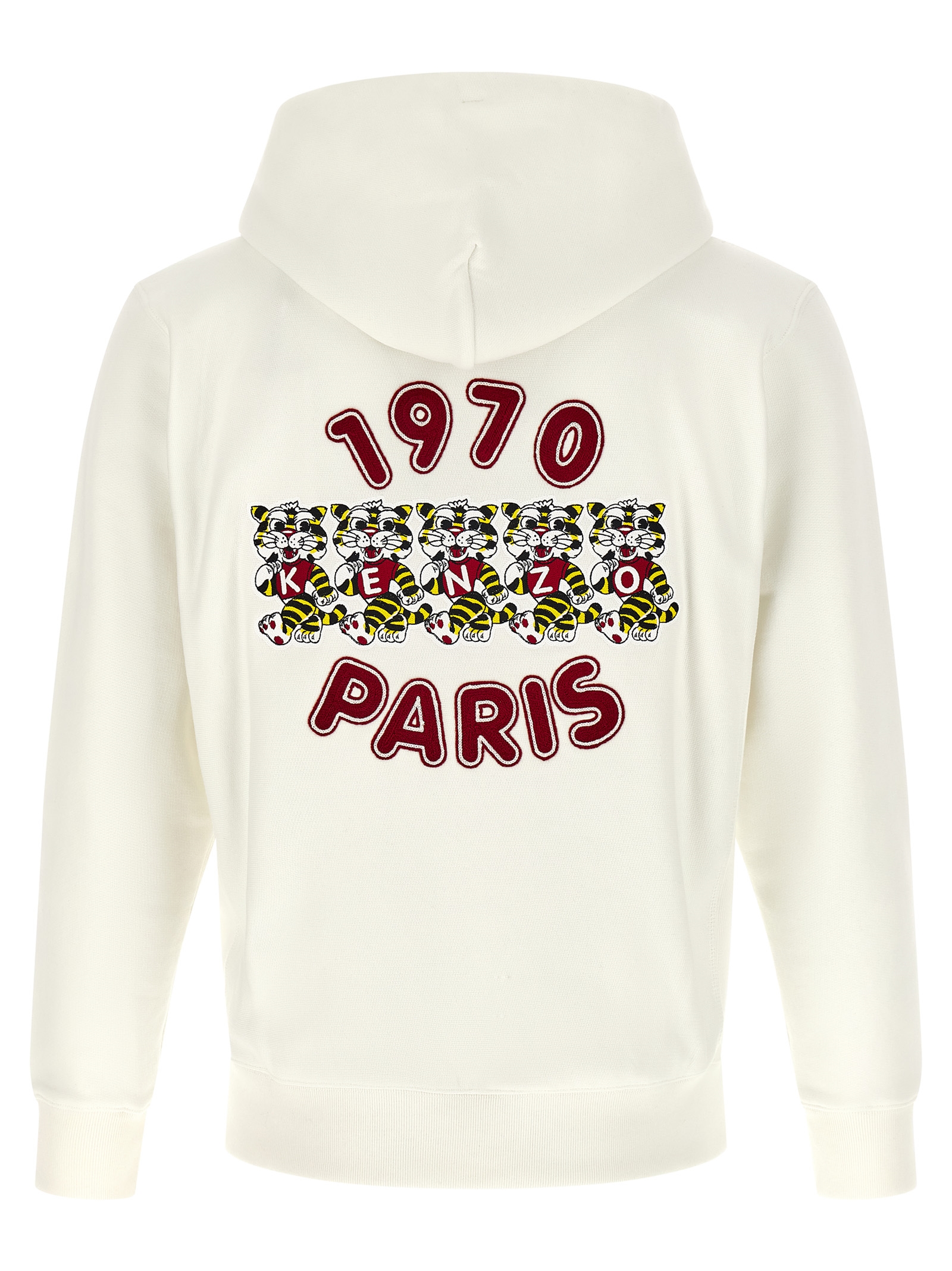 'Wild Tiger Embroidered' hoodie - immagine 2