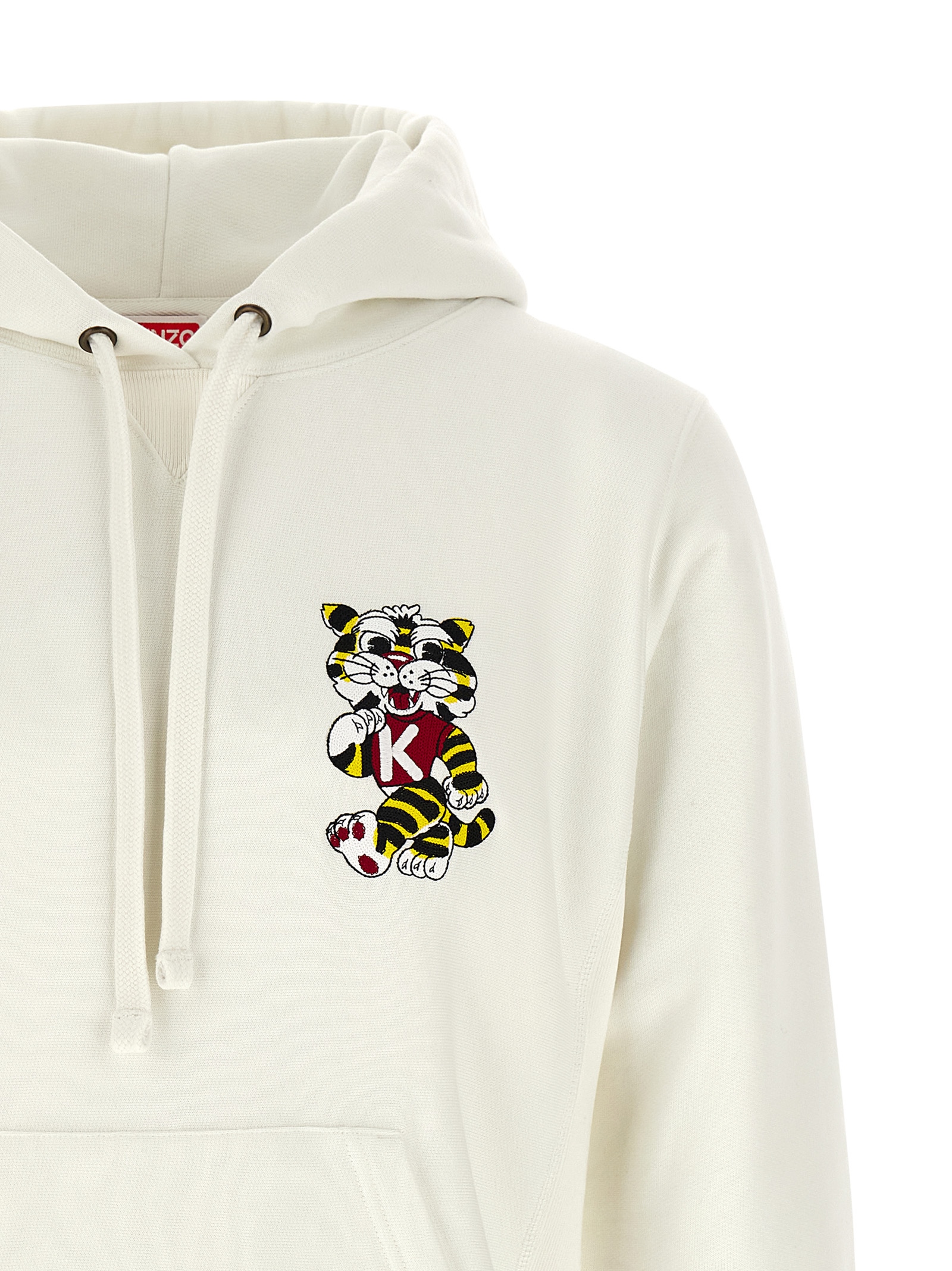 'Wild Tiger Embroidered' hoodie - immagine 3