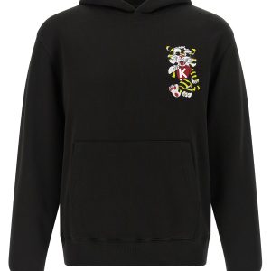 'Wild Tiger Embroidered' hoodie