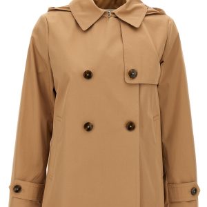 'Dean' short trench coat