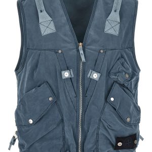 'G100016 David Light Indigo-Tc' vest