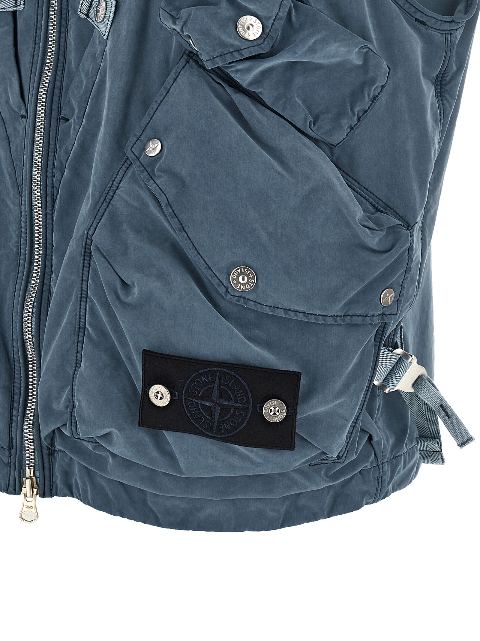 'G100016 David Light Indigo-Tc' vest - immagine 4
