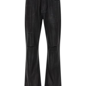 'P026 Rinsed Foil Boot' jeans