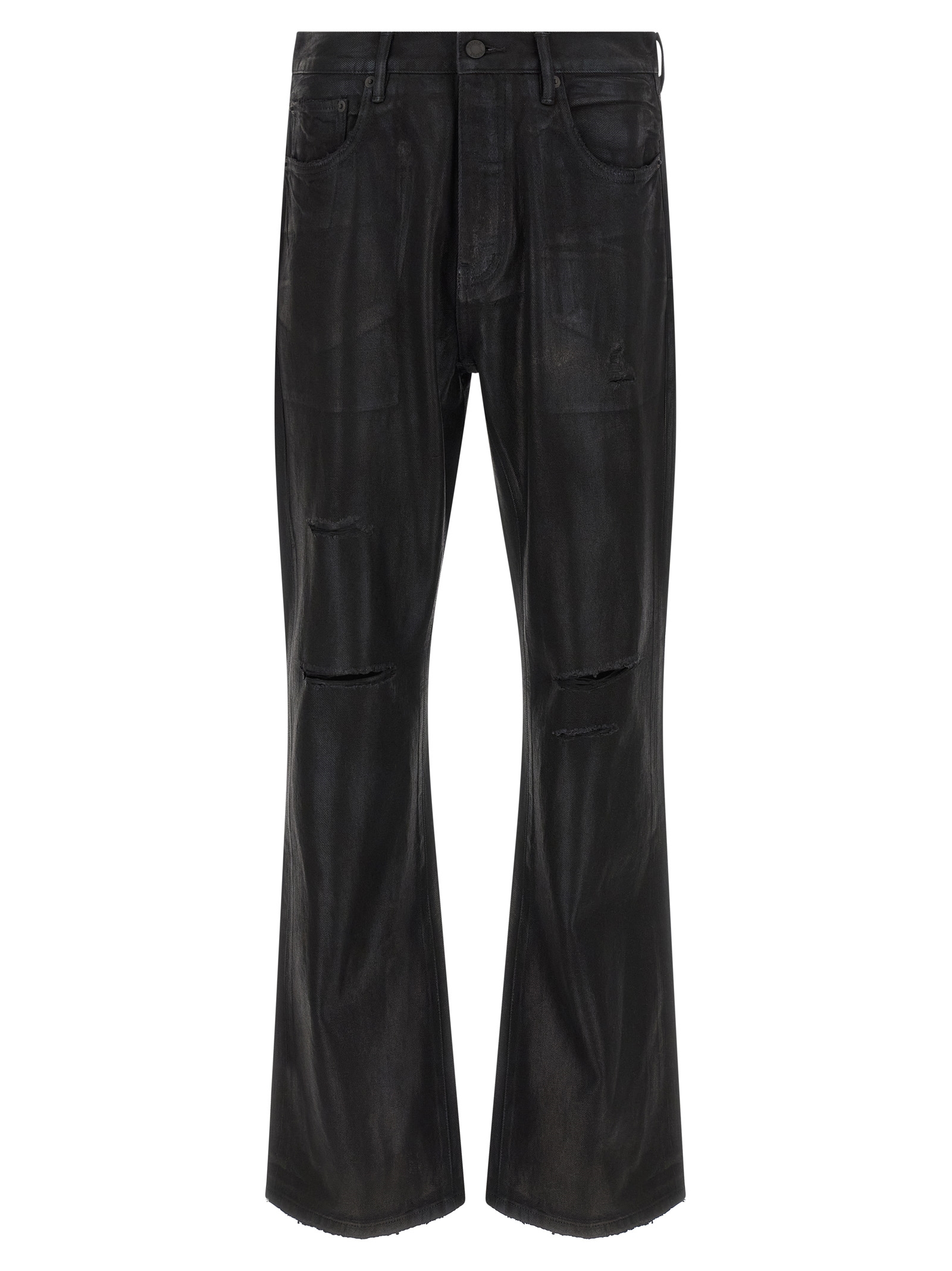 'P026 Rinsed Foil Boot' jeans