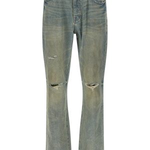 'P026 Dirty Fade Rip Boot' jeans