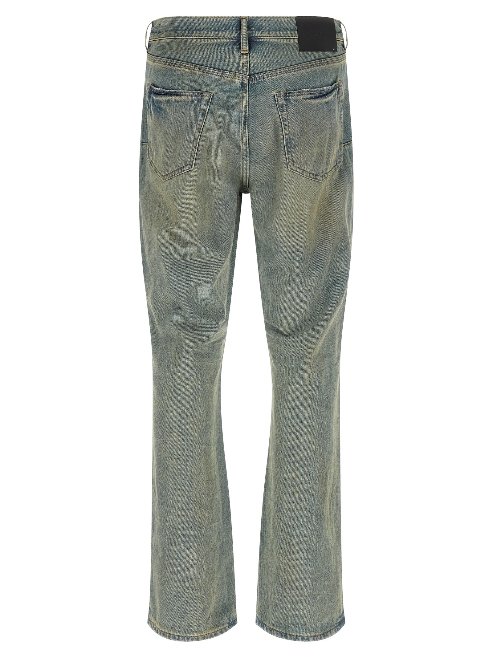 'P026 Dirty Fade Rip Boot' jeans - immagine 2
