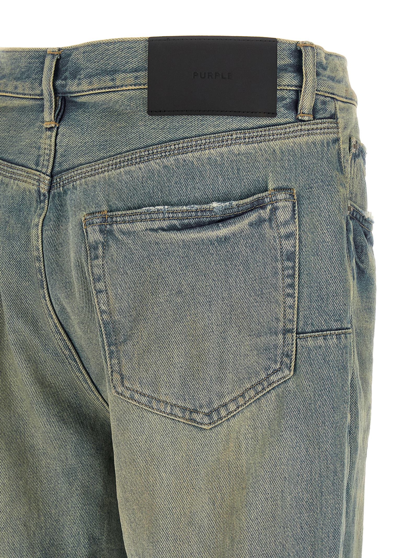 'P026 Dirty Fade Rip Boot' jeans - immagine 4