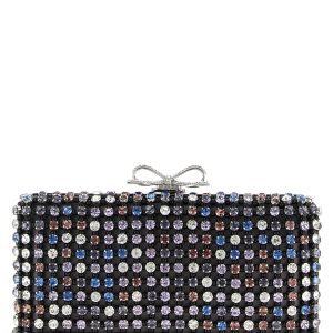 'Multi Crystal Chainmail' clutch
