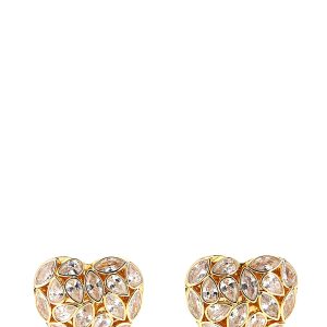 'Embellished Heart' earrings