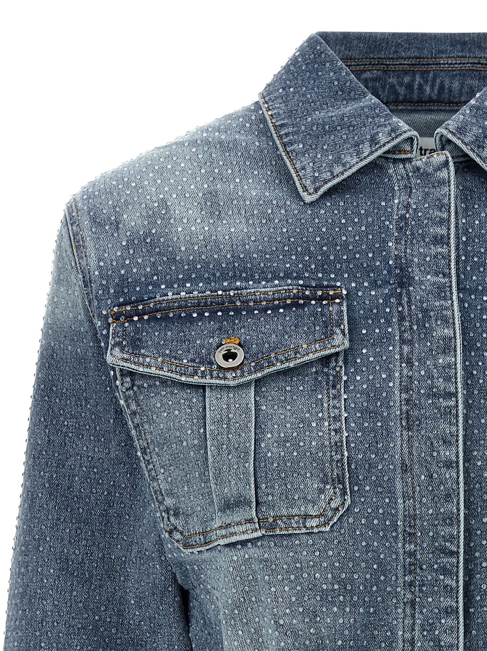 'Rhinestone Denim' jumpsuit - immagine 3