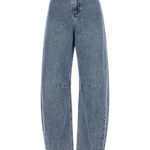 'Blue Barrel Leg' jeans