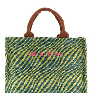 Raffia handbag