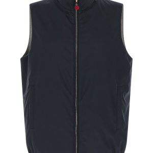 Double face nylon vest