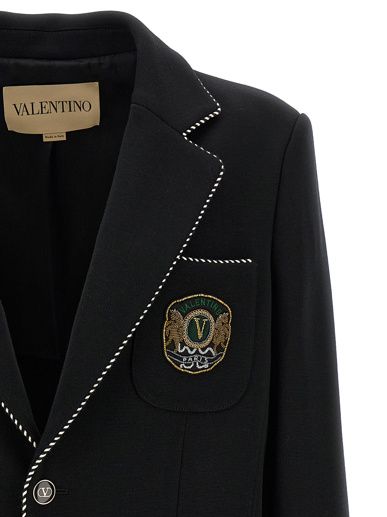 Valentino Garavini single-breasted blazer - immagine 3