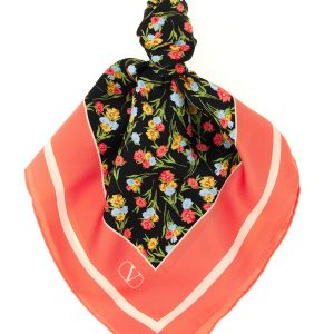 'Apres l'Hivier' print scarf