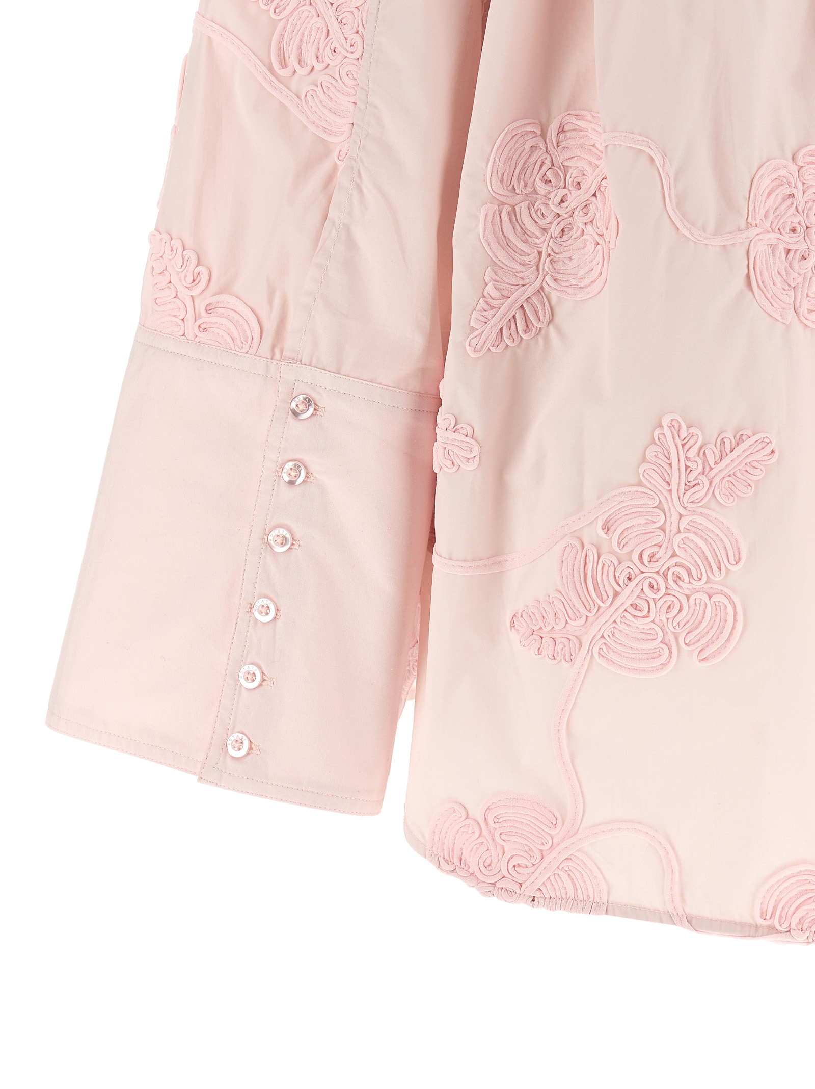 Floral embroidery shirt - immagine 4
