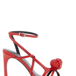 Sculptural knot sandals