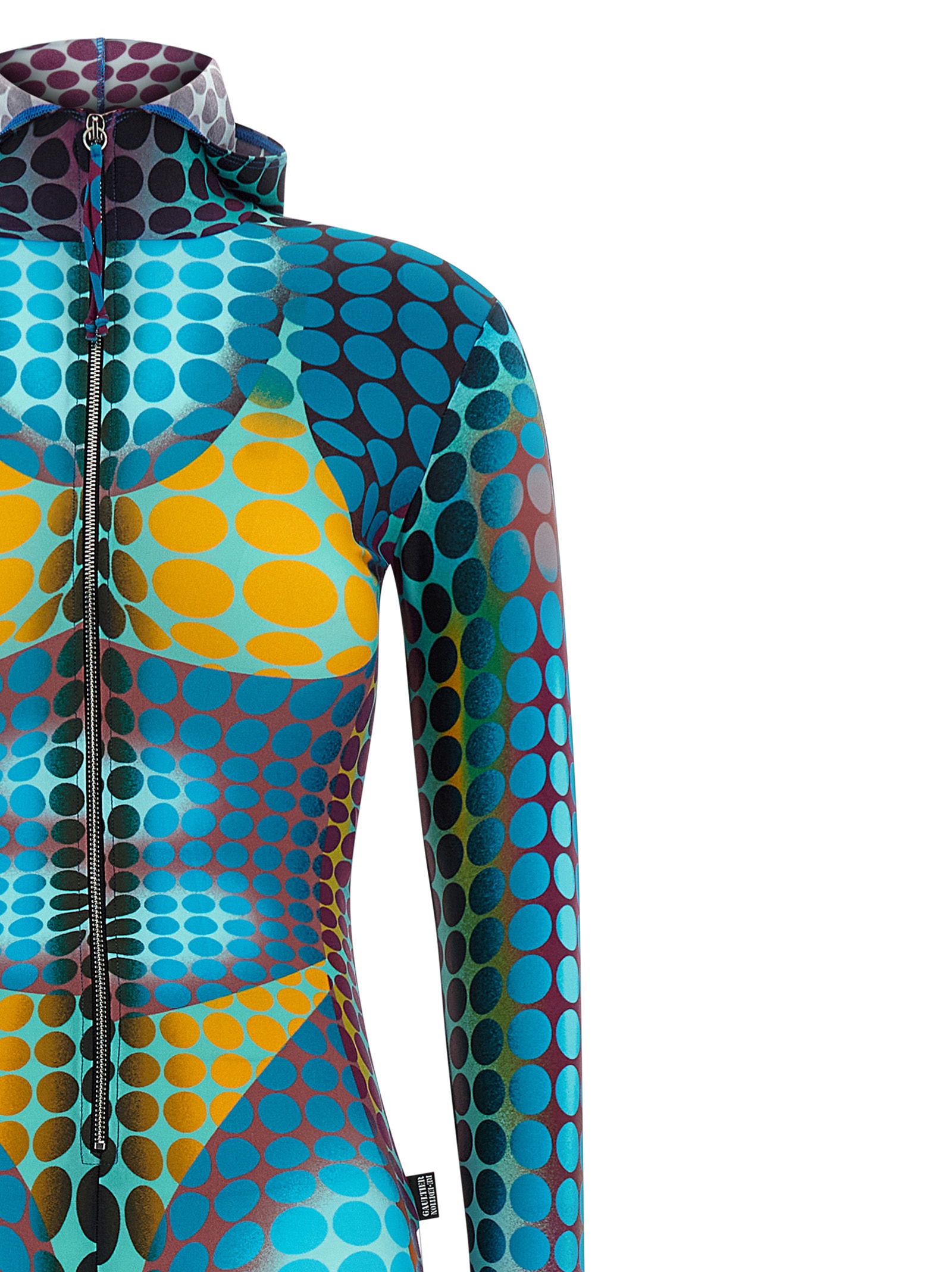 'Re-edition - The Blue dots Print' jumpsuit - immagine 3