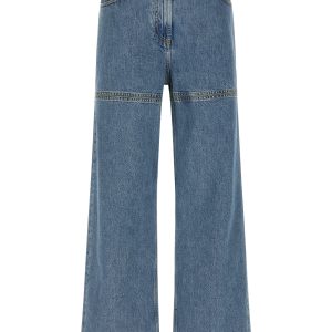 Cut-out jeans