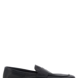 Leather loafers