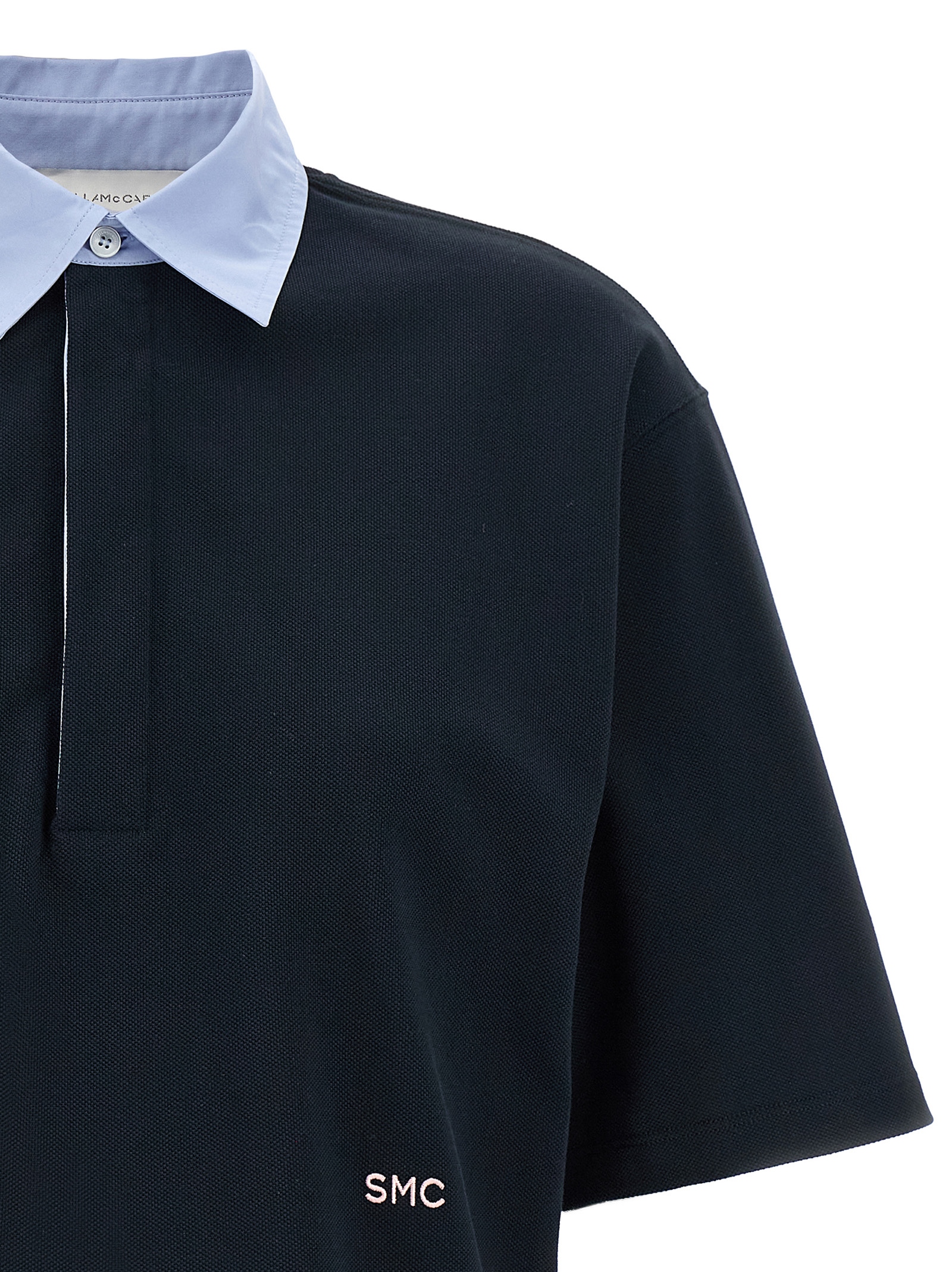 Cropped piquet polo - immagine 3