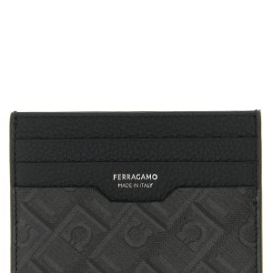 'Ferragamo Monogram' card holder