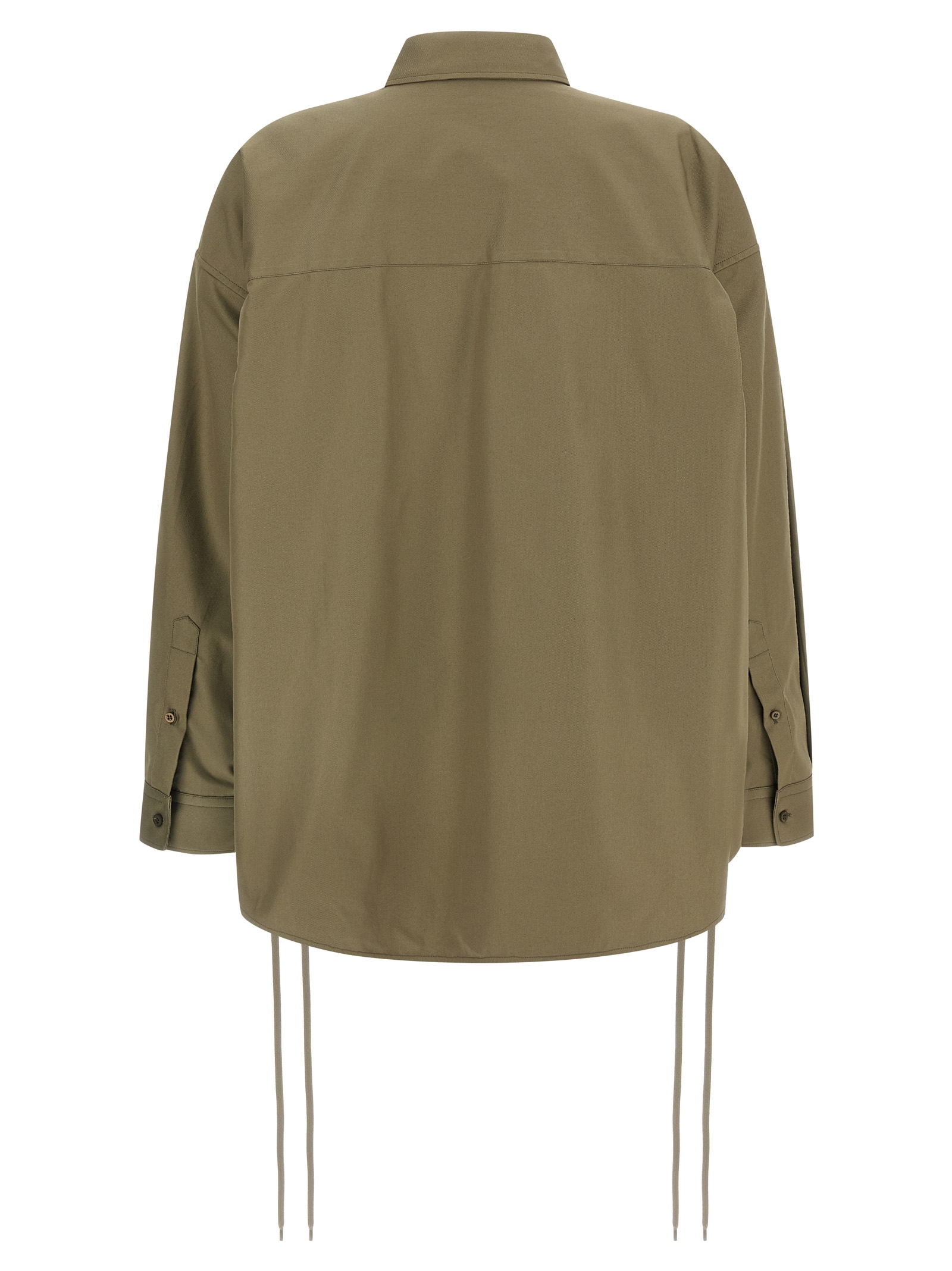 'Lace-Up' shirt - immagine 2