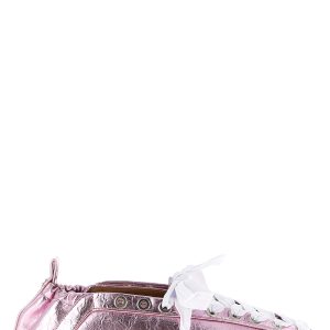 'Lace-Up' ballet flats