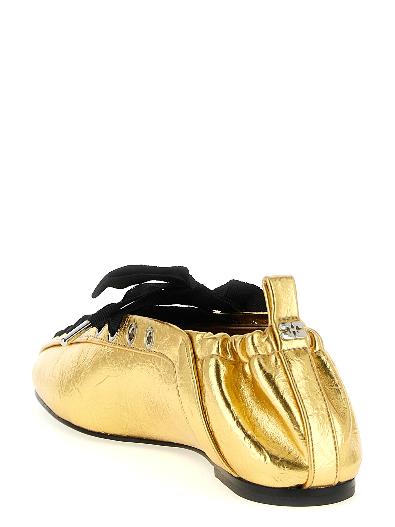 'Lace-Up' ballet flats - immagine 3