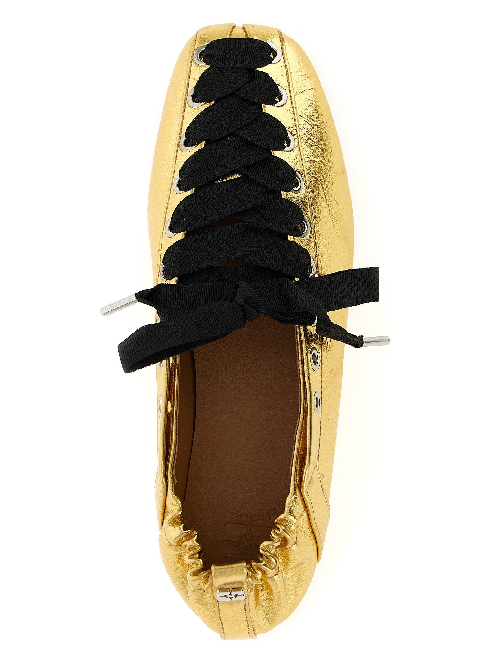 'Lace-Up' ballet flats - immagine 4