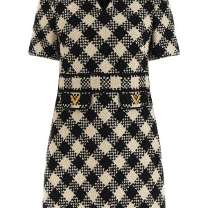 Valentino Garavani Damier Tweed dress