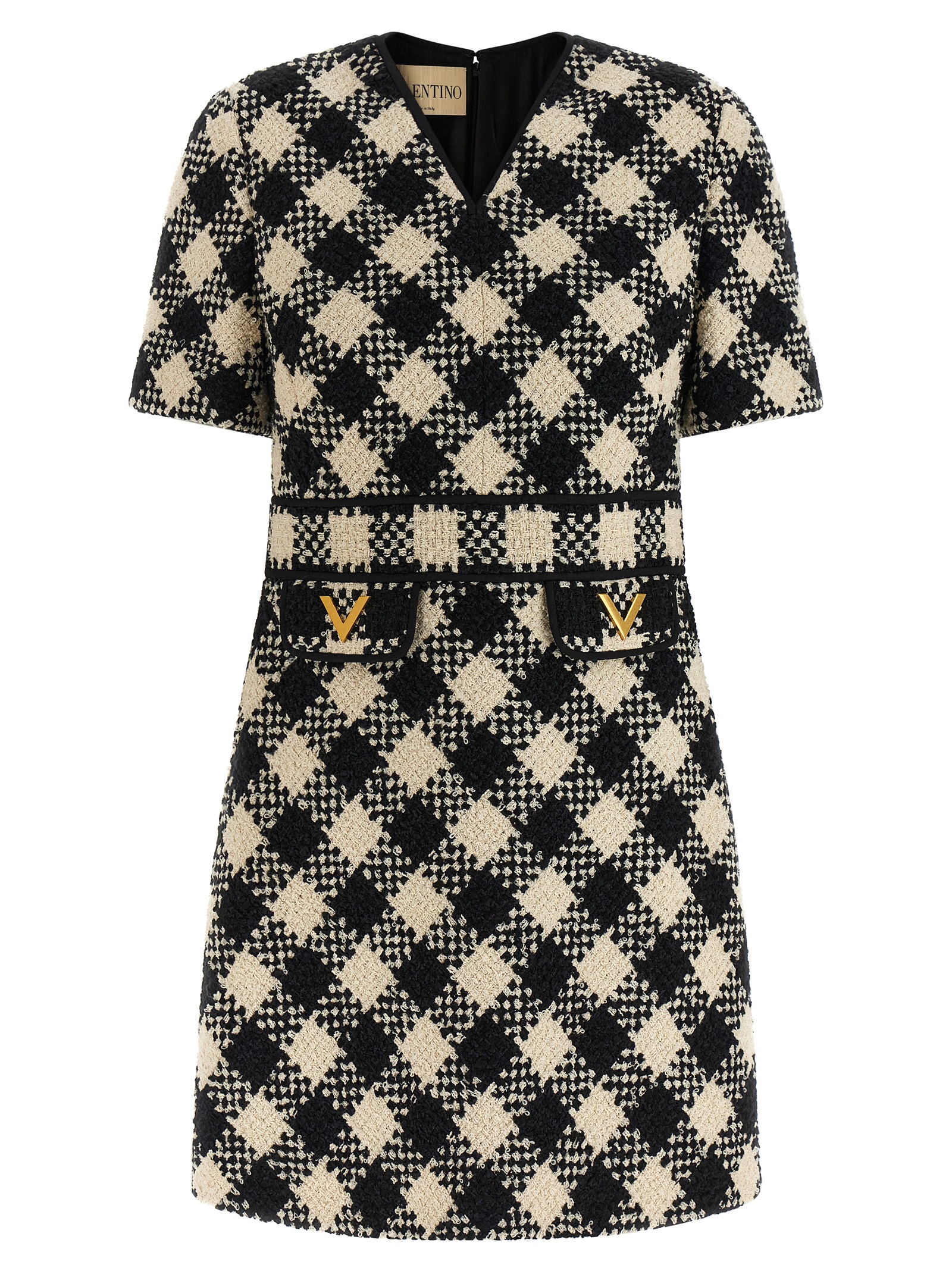 Valentino Garavani Damier Tweed dress