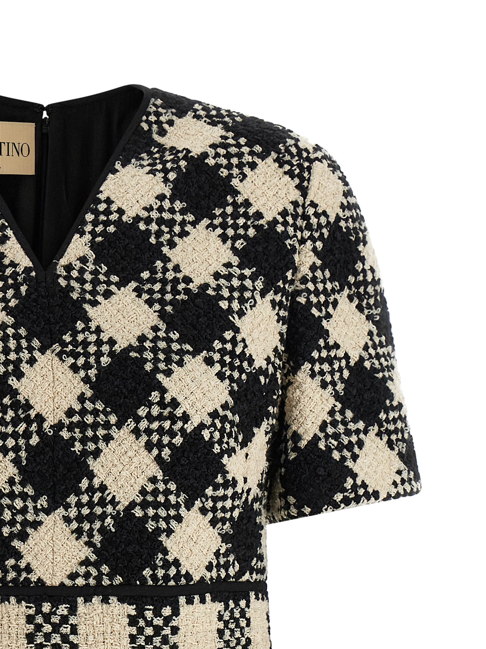 Valentino Garavani Damier Tweed dress - immagine 3
