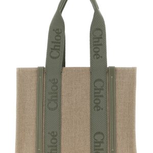 Medium 'Woody' shopping bag