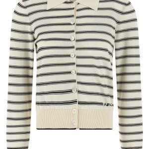 Striped cardigan