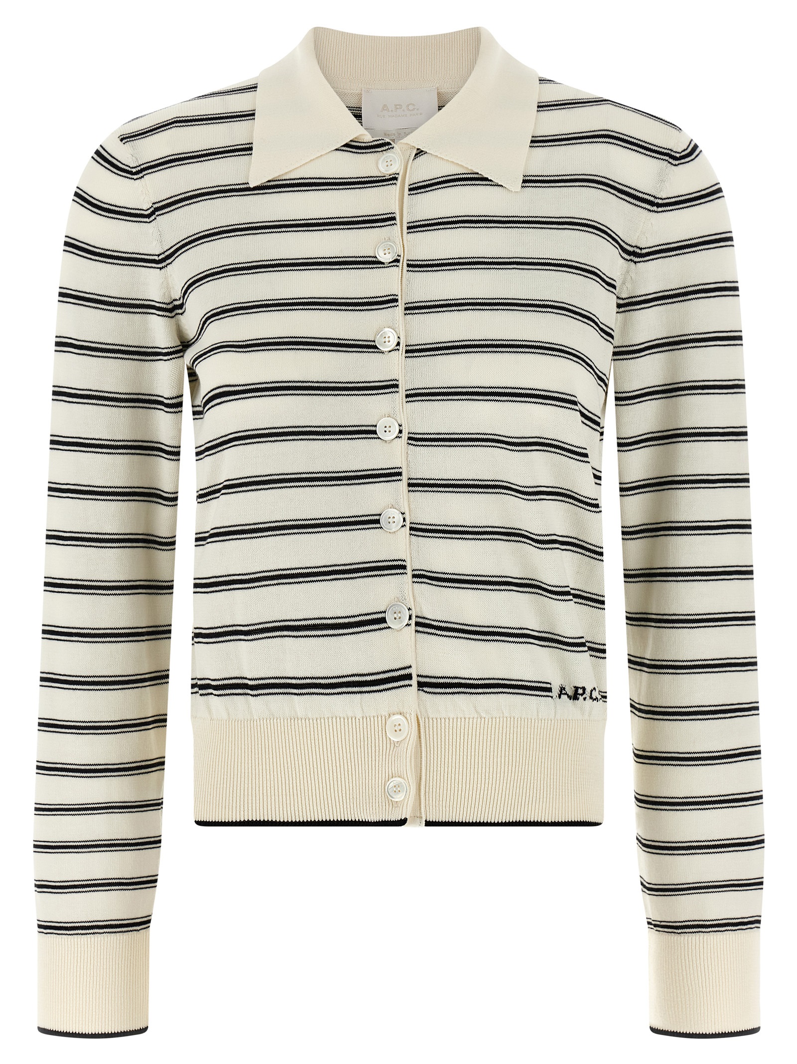 Striped cardigan