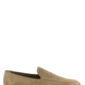 Suede loafers