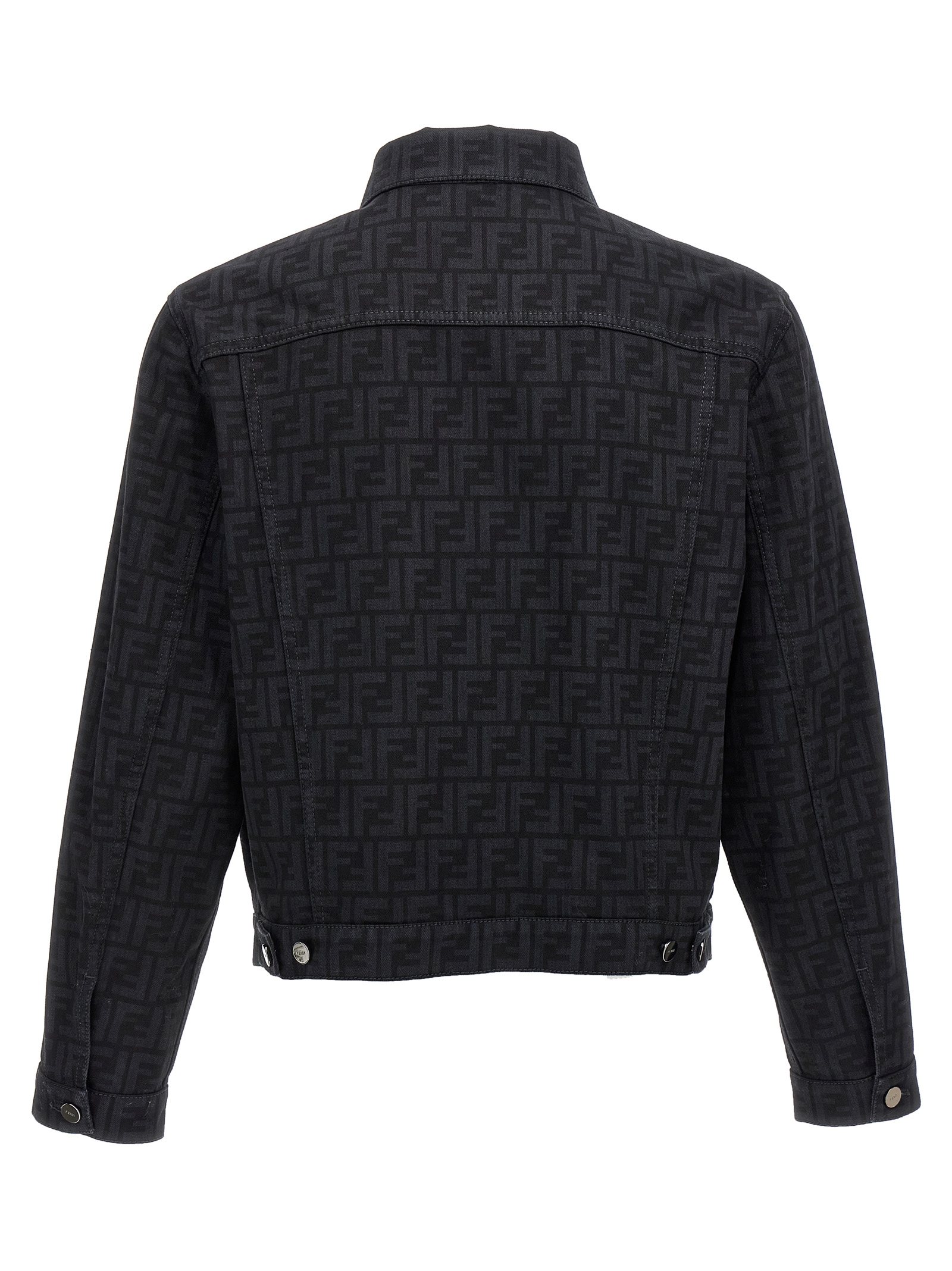 'FF' denim jacket - immagine 2