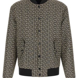 'Monogram' reversible bomber jacket