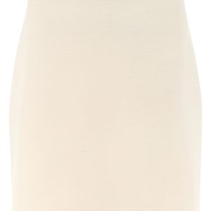 Cashmere scuba skirt