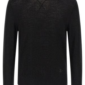 Logo embroidery sweater