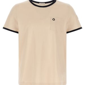 Logo embroidery pocket T-shirt