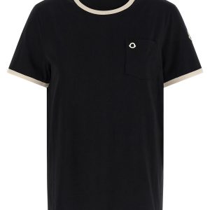 Logo embroidery pocket T-shirt