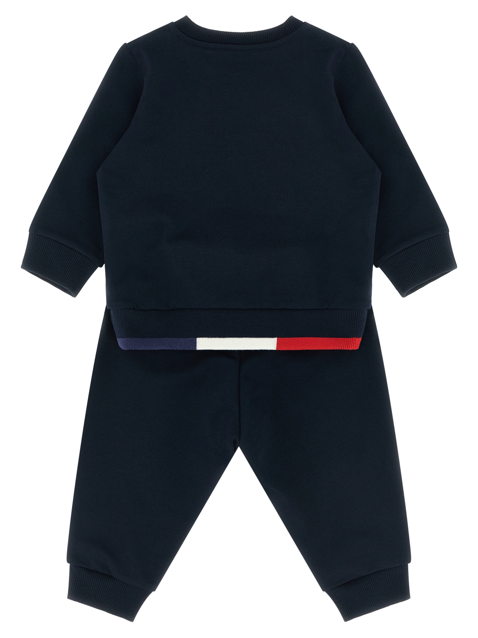 Tricolor hem sweatshirt + joggers - immagine 3