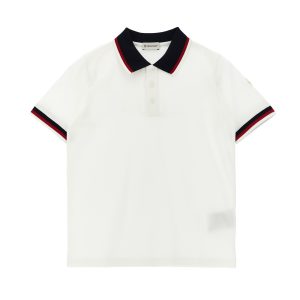 Tricolor polo shirt