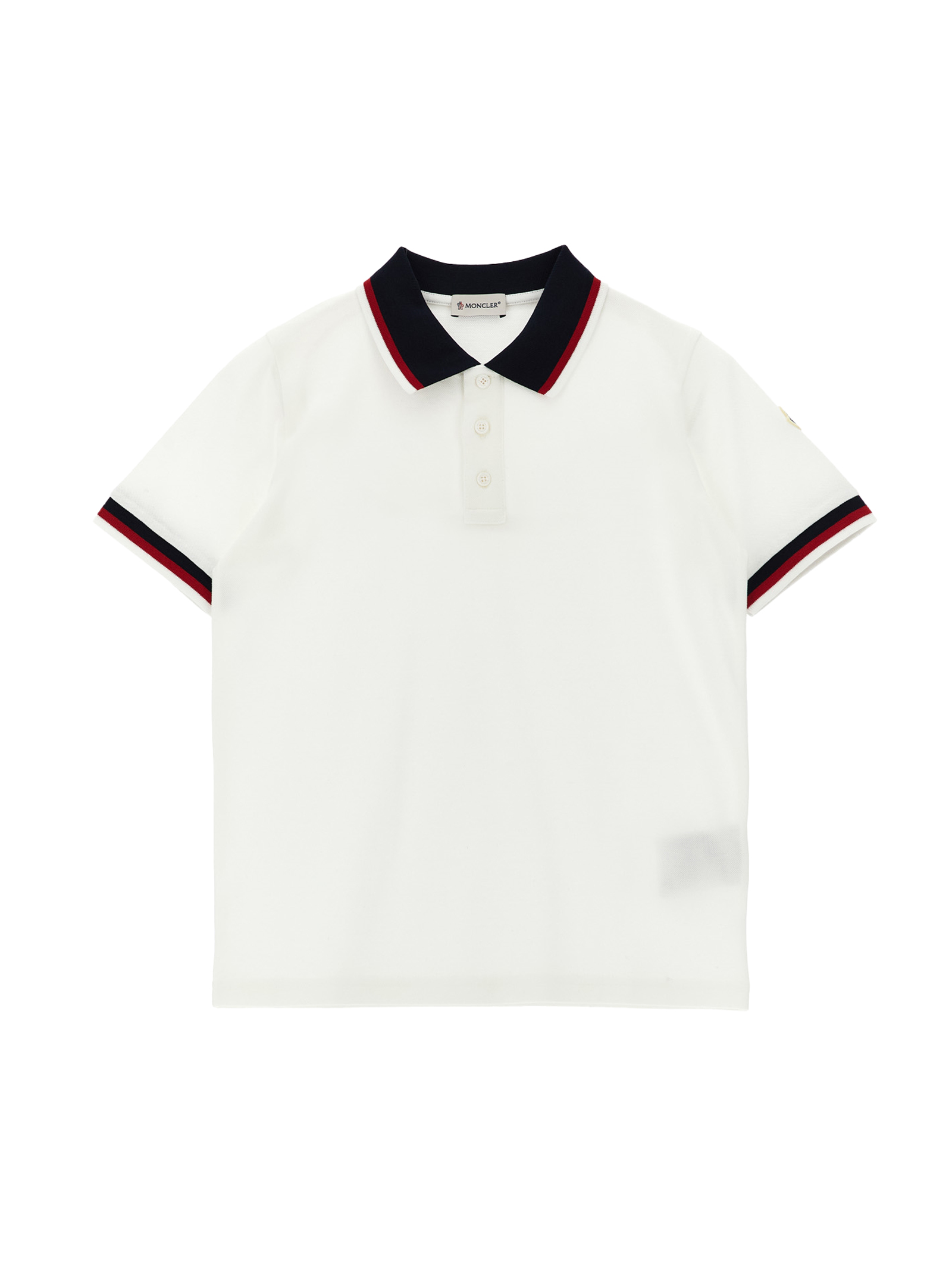 Tricolor polo shirt